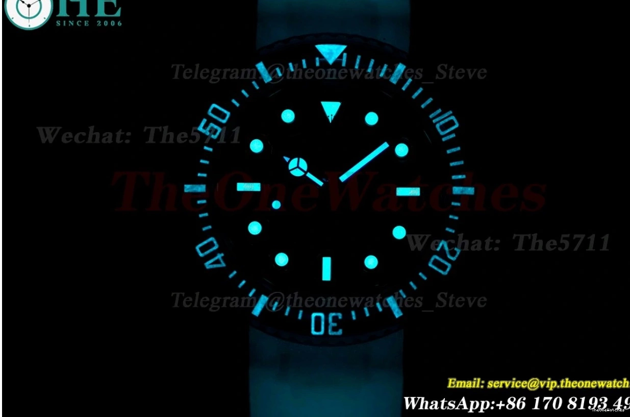 40MM Submariner Skeleton RU Dial F8F Acrylic A2824 Date No 1213